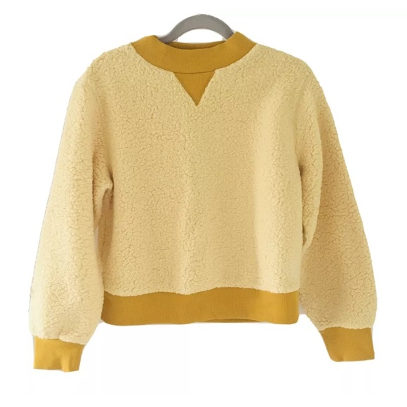 Who What Wear Sweaters - Women’s Sweatshirt Who What Wear Yellow Medium New
